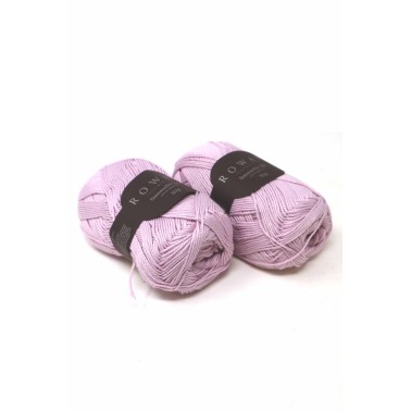 Rowan Summerlite 4 Ply - 420 Blushes algodón de Giza suave y mate grosor fingering