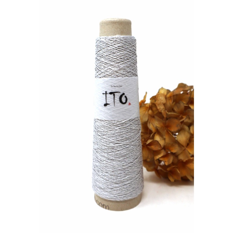 Ito Yarns Asa - 062 Snow Gray