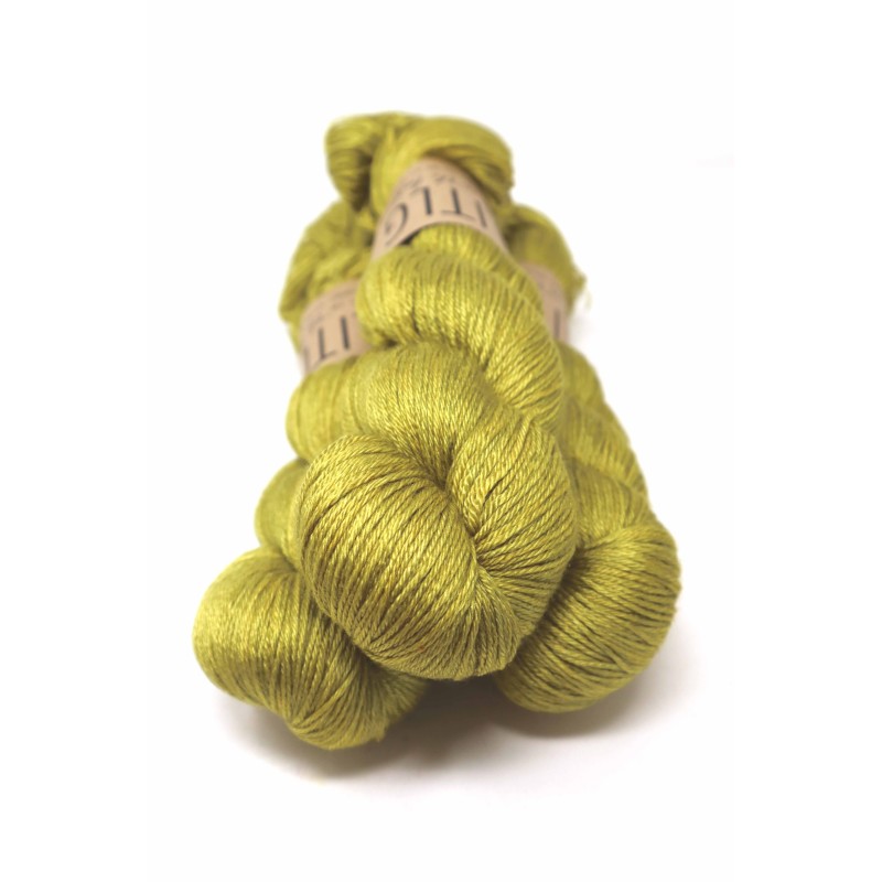 LITLG Silk Merino - Golden Green