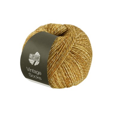 Lana Grossa Vintage Socks - 1006 Ochre