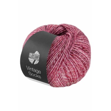Lana Grossa Vintage Socks - 1009 Framboise