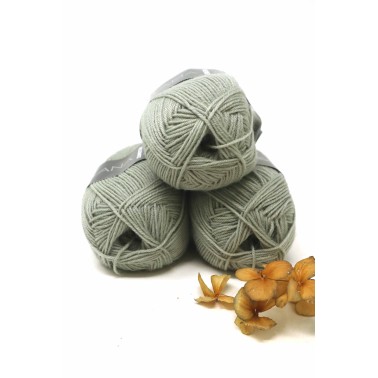 Cashmere Sock Meilenweit 63 Dried Green
