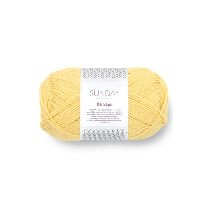 Sandnes Garn Sunday -  2013 Petite Knit Yellow