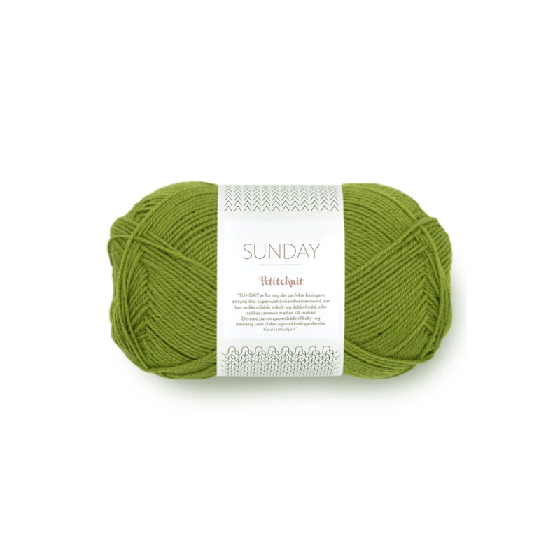 Sandnes Garn Sunday 9564 Matcha Petite Knit