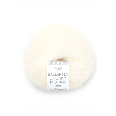 Sandnes Garn Ballerina Chunky Mohair 1012  Natural