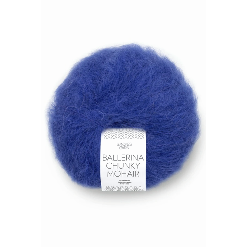 Sandnes Garn Ballerina Chunky Mohair 5845 Dazzling Blue