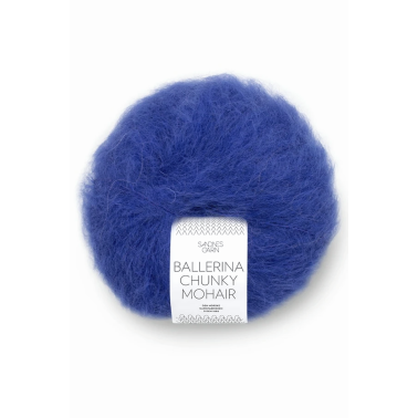 Sandnes Garn Ballerina Chunky Mohair 5845 Dazzling Blue