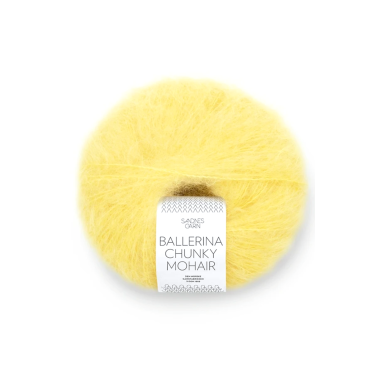 Sandnes Garn Ballerina Chunky Mohair 9004 Lemon
