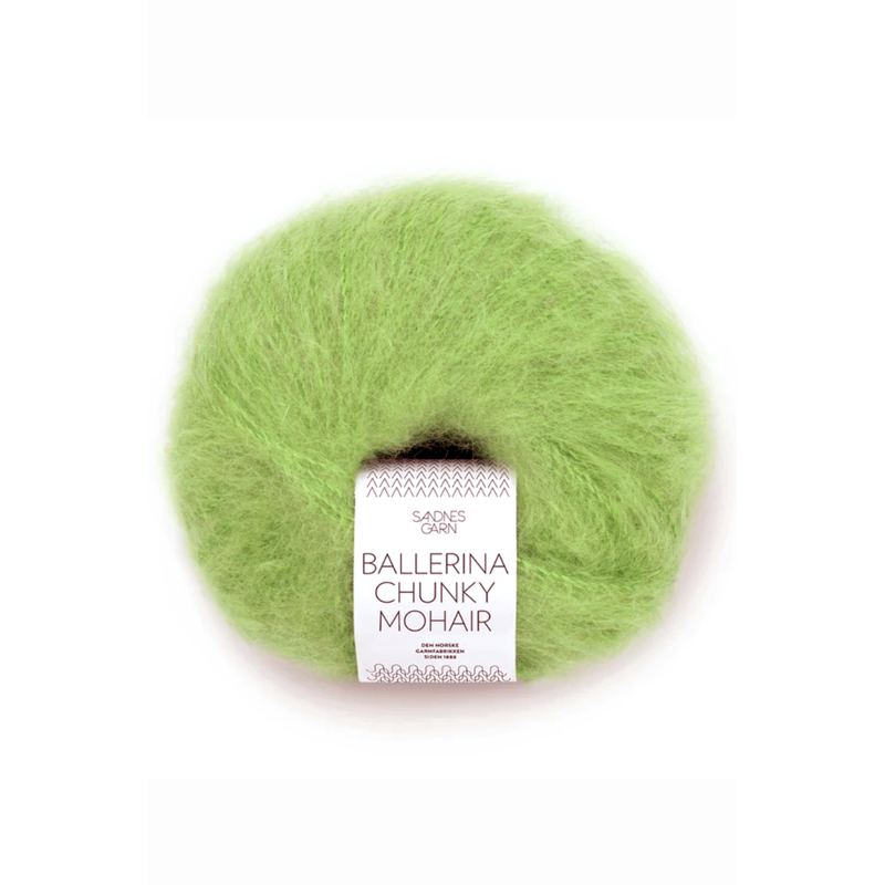 Sandnes Garn Ballerina Chunky Mohair 8733 Spring Green