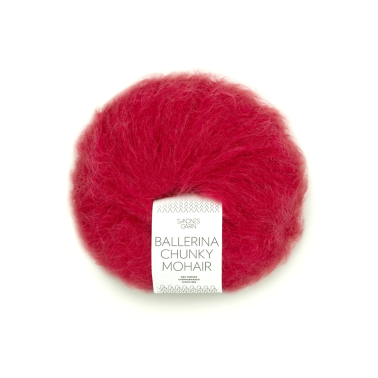 Sandnes Garn Ballerina Chunky Mohair 4255 Rumba Red