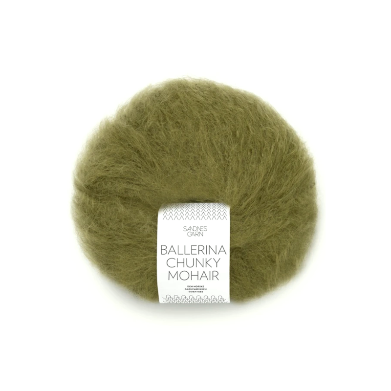 Sandnes Garn Ballerina Chunky Mohair 9873 Olive