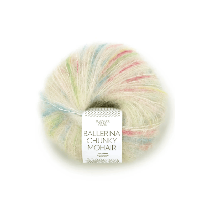Sandnes Garn Ballerina Chunky Mohair 1010 Tutti Fruti