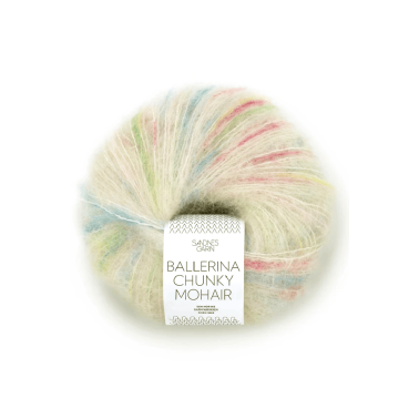Sandnes Garn Ballerina Chunky Mohair 1010 Tutti Fruti