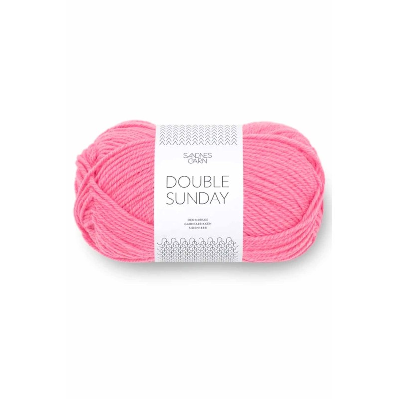 Double Sunday 4315 Bubble Gum Sandnes Garn