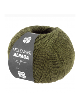 Lana Grossa Sock Meilenweit 100G Alpaca - 2017 Olive