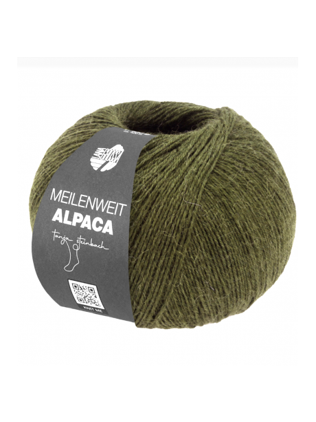 Lana Grossa Sock Meilenweit 100G Alpaca - 2017 Olive