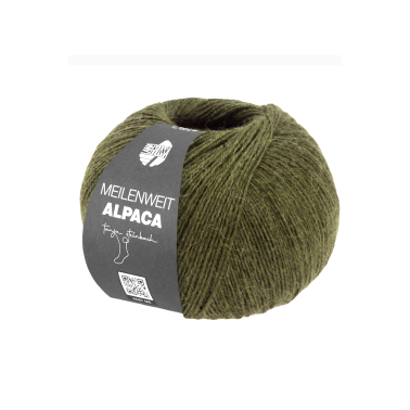Lana Grossa Sock Meilenweit 100G Alpaca - 2017 Olive