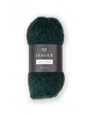 Isager Soft Fine 37 Dark Green