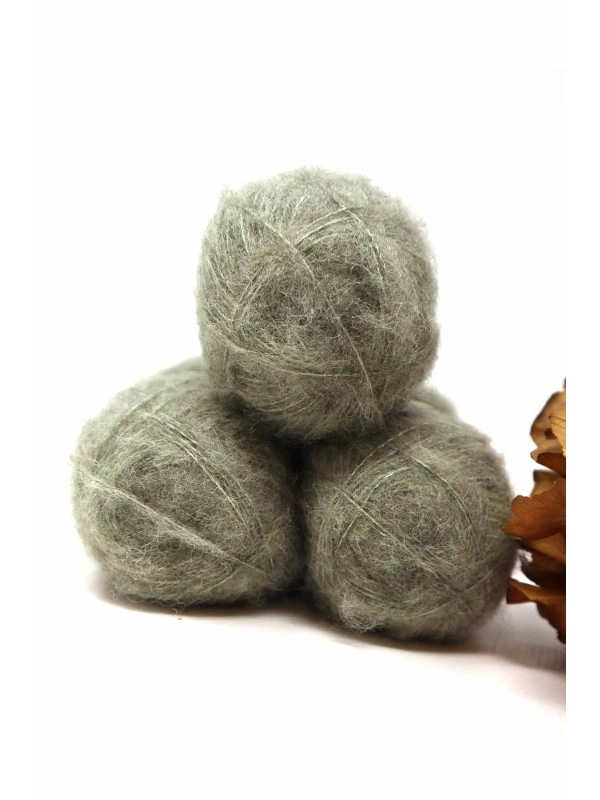 Isager Soft Fine 57 Dry Light Green
