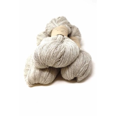 Isager Tvinni 02 Light Grey