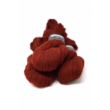 Isager Tvinni 33s Burgundy