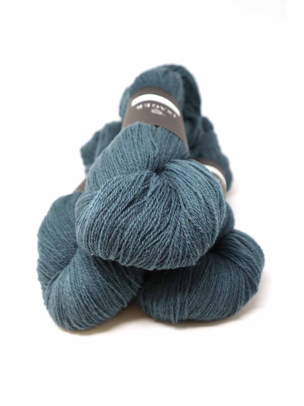 Isager Tvinni 16 Blue Green