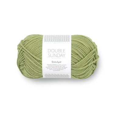 Sandnes Garn Double Sunday 9533 Green Tea Petite Knit
