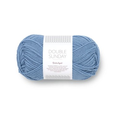 Sandnes Garn Double Sunday 6043 Baby Blue Eyes Petite Knit