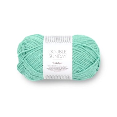 Sandnes Garn Double Sunday 7723 Mint Petite Knit