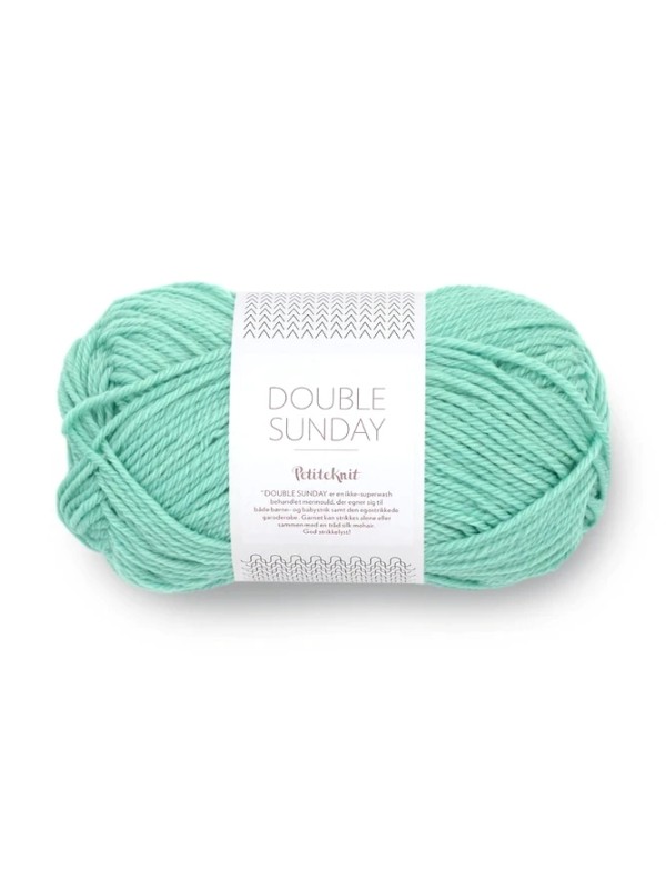 Sandnes Garn Double Sunday 7723 Mint Petite Knit