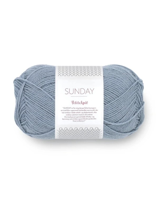 Sandnes Garn Double Sunday 6050 Above the clouds Petite Knit