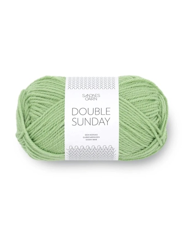 Sandnes Garn Double Sunday 8733 Spring Green Petite Knit