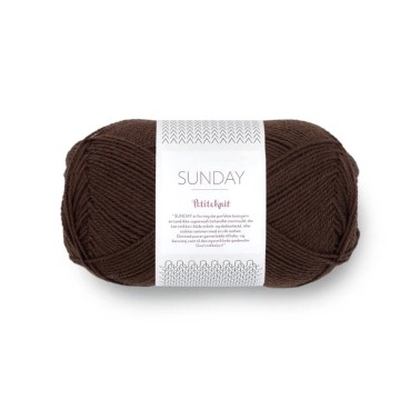 Sandnes Garn Sunday 3091 Cacao Petite Knit