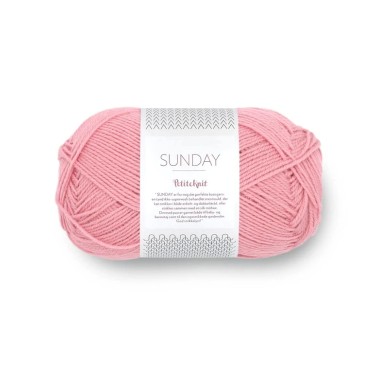 Sandnes Garn Sunday 4304 Plastic Rose Petite Knit