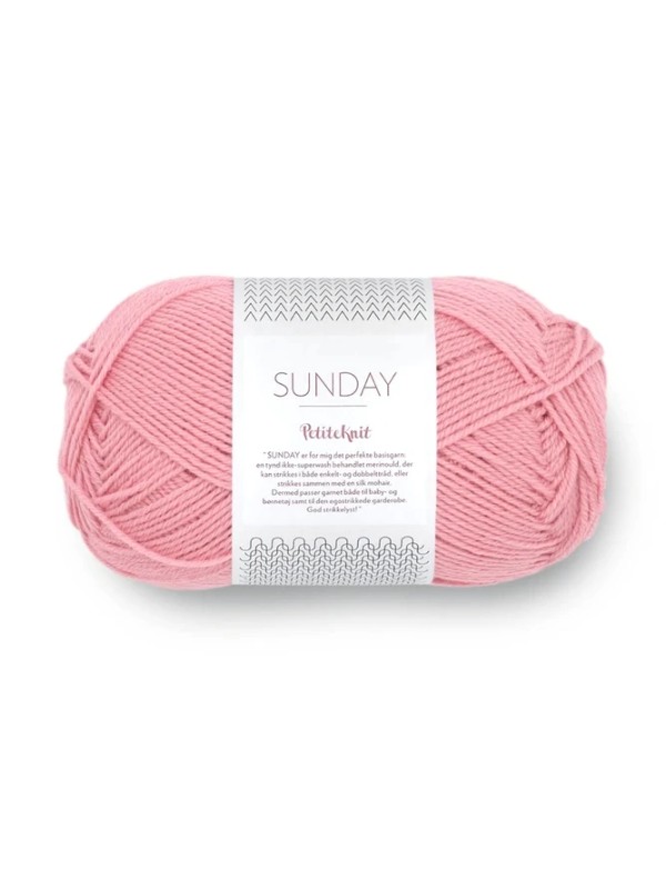 Sandnes Garn Sunday 4304 Plastic Rose Petite Knit