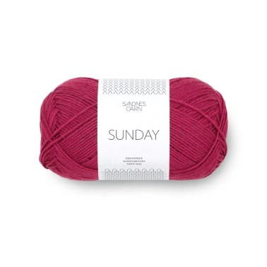 Sandnes Garn Sunday 4255 Rumba Red