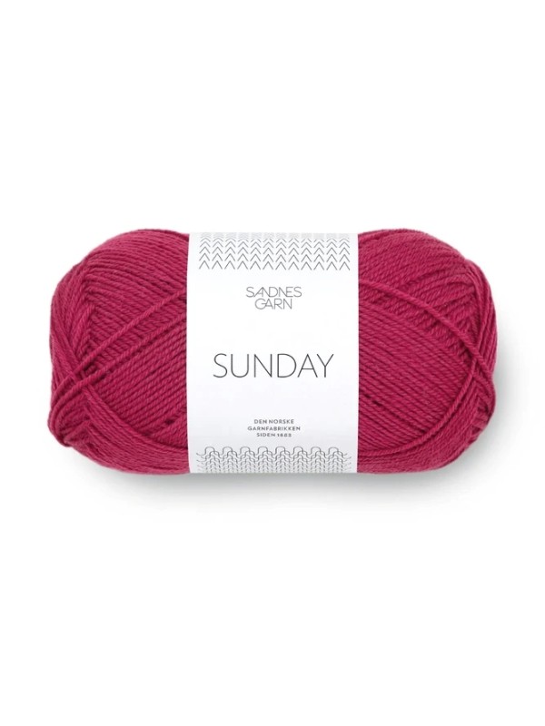 Sandnes Garn Sunday 4255 Rumba Red