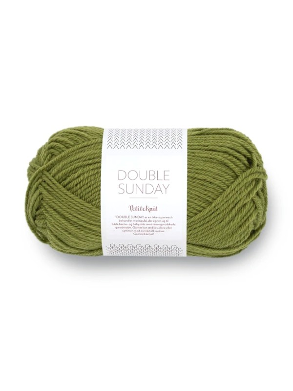 Sandnes Garn Double Sunday 9564 Matcha Petite Knit