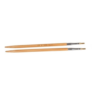Hiya Hiya - Agujas Bamboo 4" (10cms) ó 5"(12cms) - Circulares Madera intercambiables