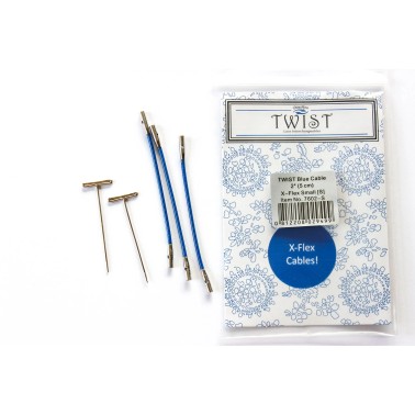 Chiaogoo -  Twist Cable Agujas Circulares intercambiables Shorties