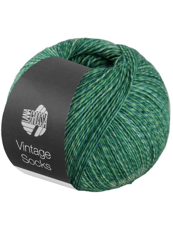 Lana Grossa Vintage Socks 1015 Emerald