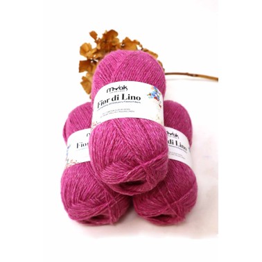 mYak Flor di Lino Pink Cosmos
