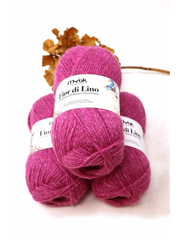 mYak Flor di Lino Pink Cosmos