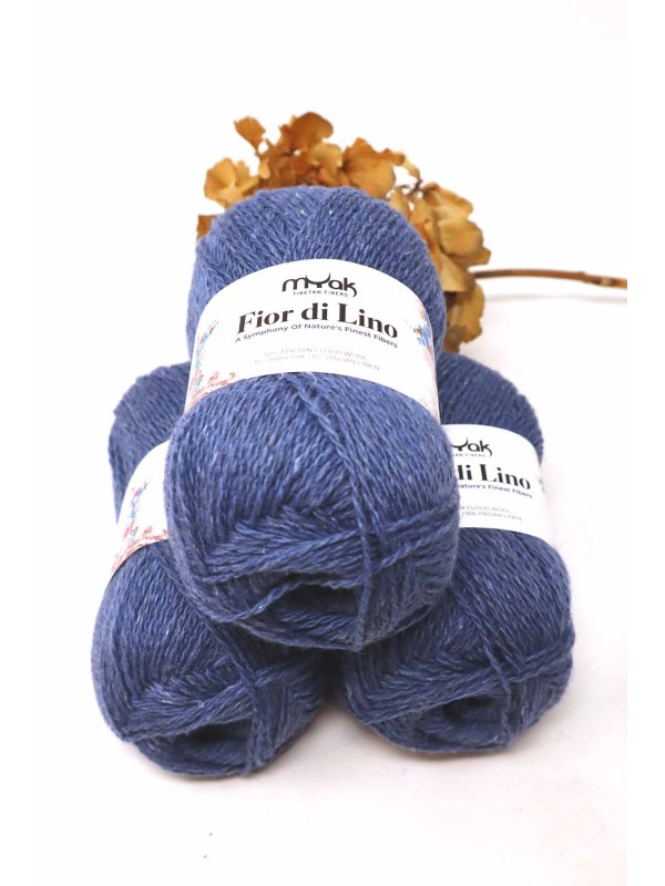 mYak Flor di Lino Denim the essence of Italian Linen