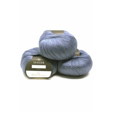 Isager Trio Sky hilo lace mezcla de lino, bambú y algodón
