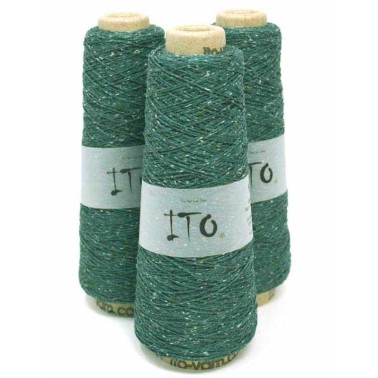 Ito Kinu Pool Green seda orgánica de uso tanto sport como elegante