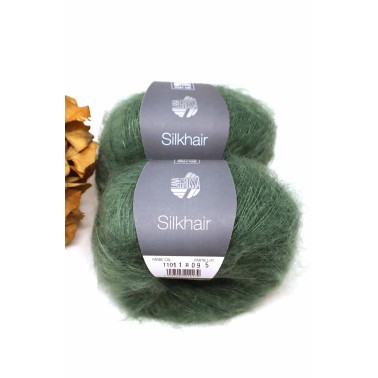 Lana Grossa Silkhair 110 Dark Green