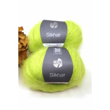 Lana Grossa Silkhair 157 Neon Green