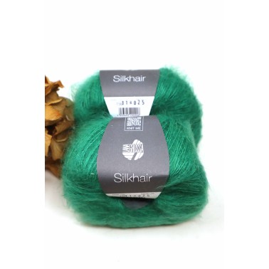 Lana Grossa Silkhair 156 Emerald Green