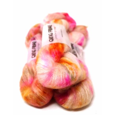 Qing Kid Mohair Silk Fluoresce